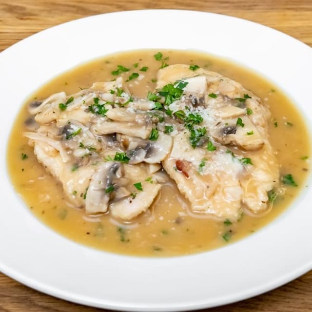 Chicken Marsala.